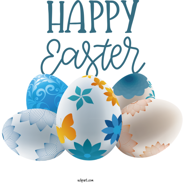 Free Holidays Easter Bunny Easter Egg Paschal Greeting For Easter Clipart Transparent Background