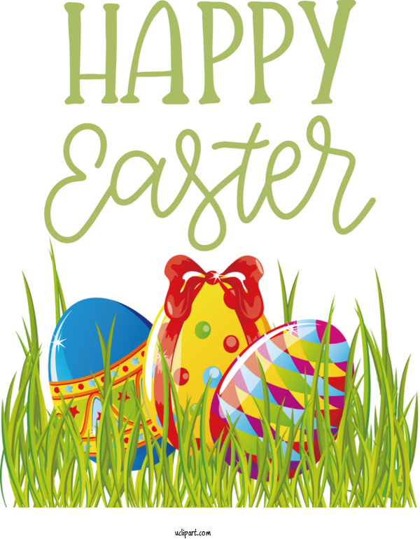 Free Holidays Easter Bunny Easter Egg Easter Decor For Easter Clipart Transparent Background