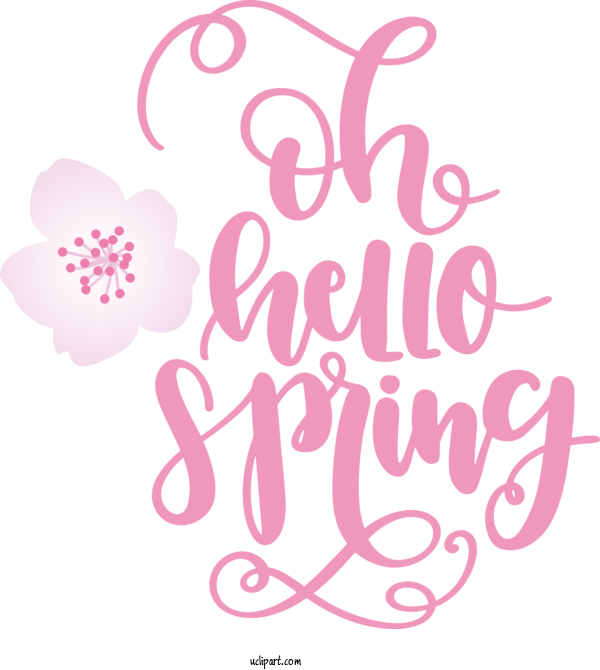 Free Nature Logo Design Floral Design For Spring Clipart Transparent Background