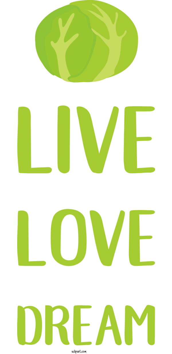 Free Dream Logo Green Produce For Life Clipart Transparent Background