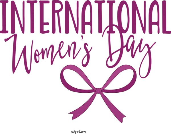 Free Holidays Design Logo Petal For International Women's Day Clipart Transparent Background