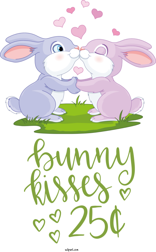 Free Holidays Hares Easter Bunny Rabbit For Easter Clipart Transparent Background