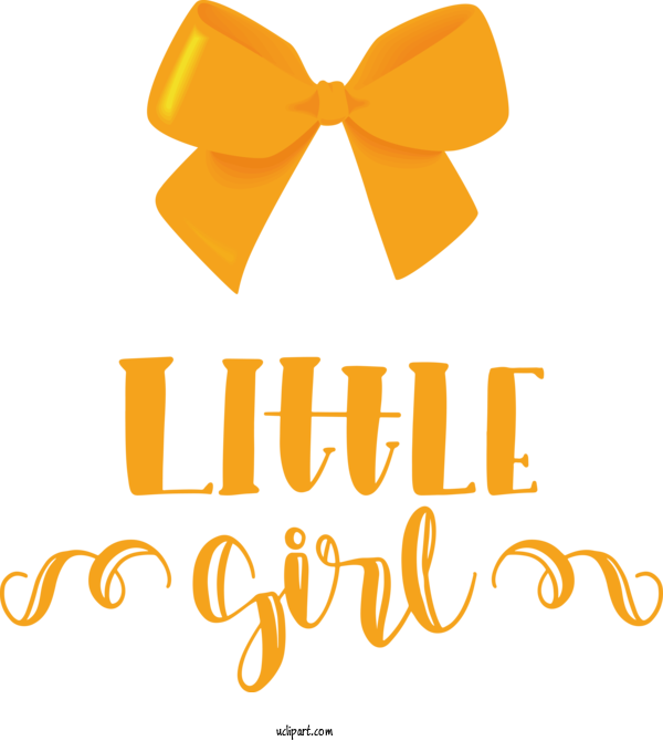 Free People Logo Yellow Line For Girl Clipart Transparent Background