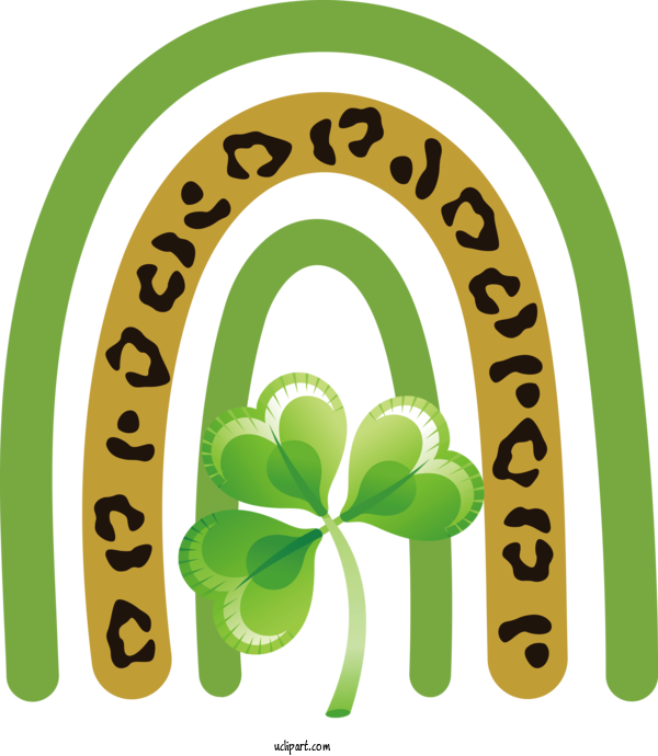 Free Holidays Logo Symbol Green For Saint Patricks Day Clipart Transparent Background