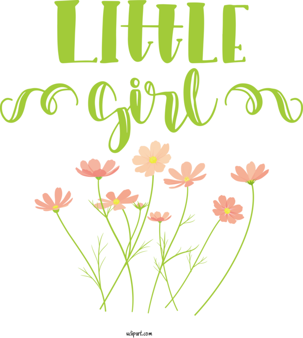 Free People Drawing Computer Graphics Floral Design For Girl Clipart Transparent Background