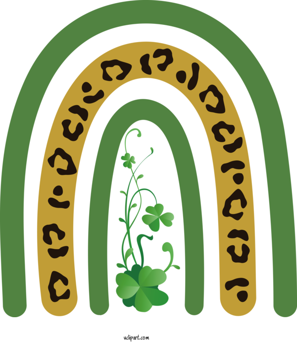 Free Holidays Logo Symbol Leaf For Saint Patricks Day Clipart Transparent Background