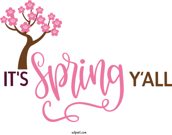 Free Nature Logo Floral Design Design For Spring Clipart Transparent Background