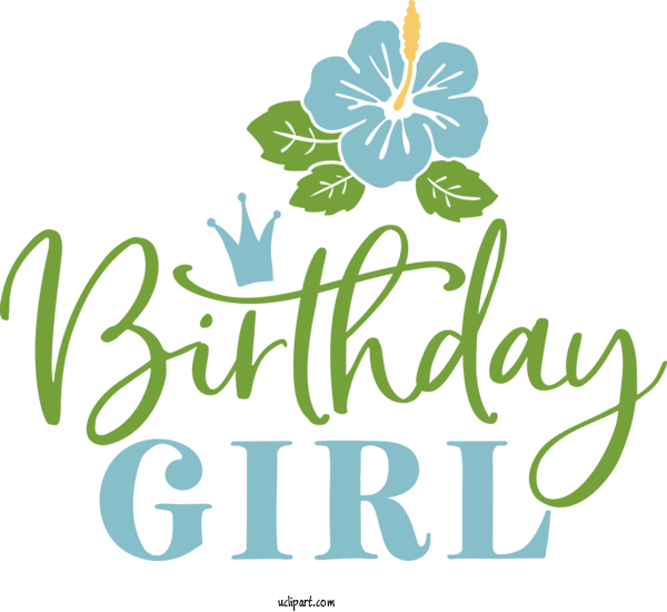 Free Occasions Floral Design Logo Leaf For Birthday Clipart Transparent Background