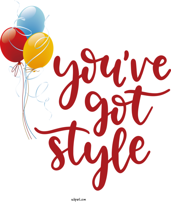 Free Clothing Logo Balloon Birthday For Fashion Clipart Transparent Background