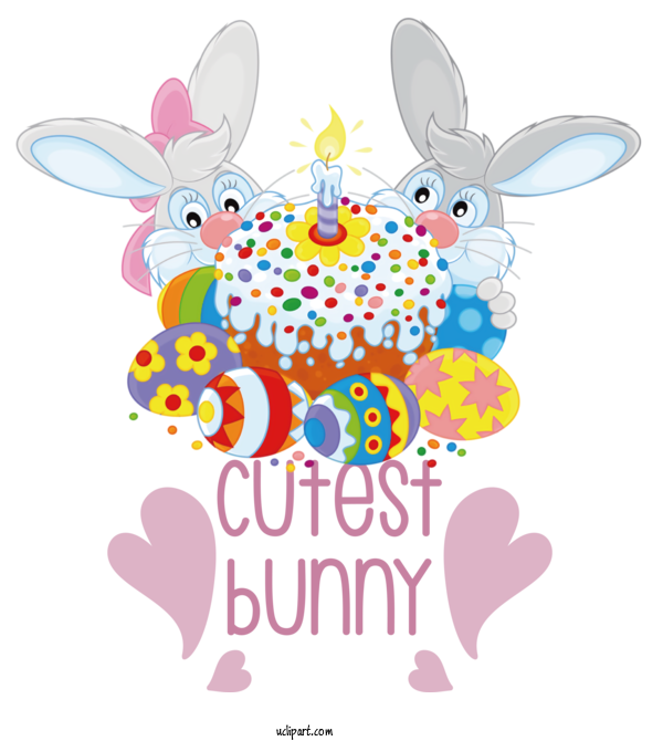 Free Animals Easter Bunny Easter Egg Paskha For Rabbit Clipart Transparent Background