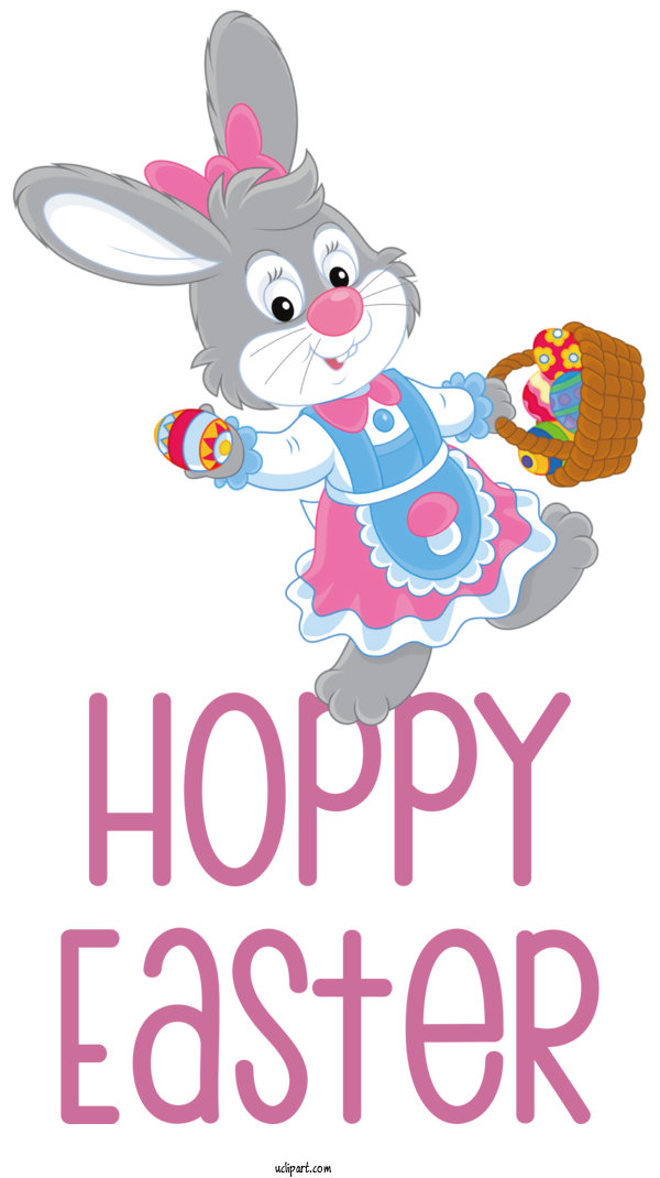 Free Holidays Easter Bunny Transparency Easter Egg For Easter Clipart Transparent Background