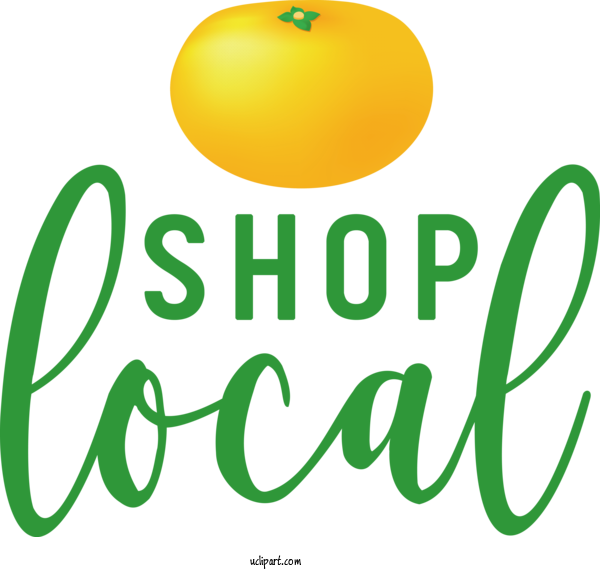 Free Life Logo Green Line For Shop Local Clipart Transparent Background