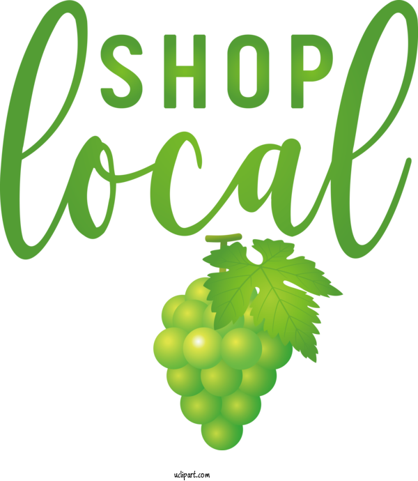 Free Life Logo Grape Leaf For Shop Local Clipart Transparent Background