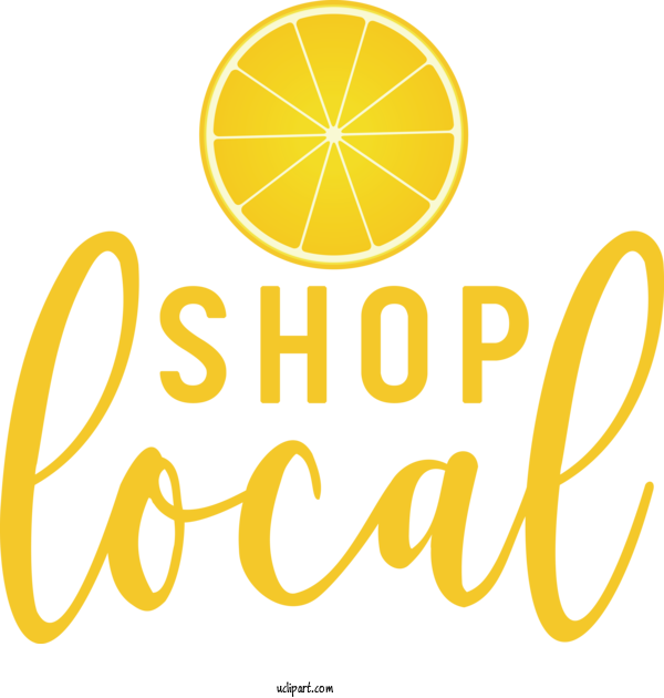 Free Life Logo Design Yellow For Shop Local Clipart Transparent Background