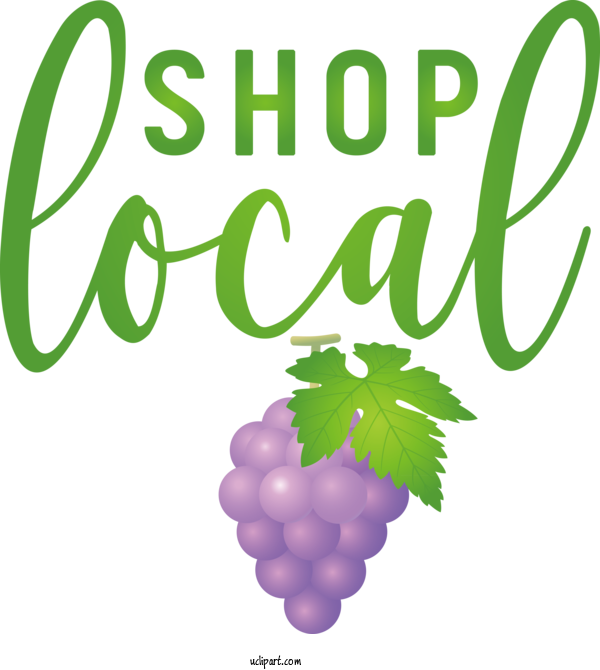 Free Life Grape Logo Grapevines For Shop Local Clipart Transparent Background