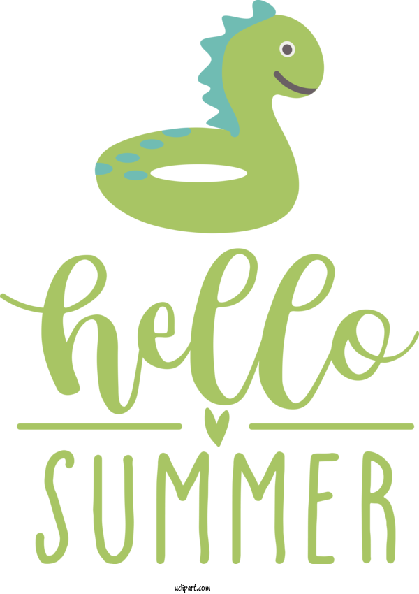 Free Nature Logo Cartoon Green For Summer Clipart Transparent Background