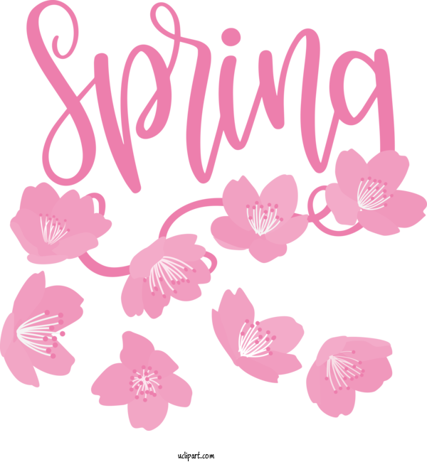Free Nature Spring Floral Design Flower For Spring Clipart Transparent Background
