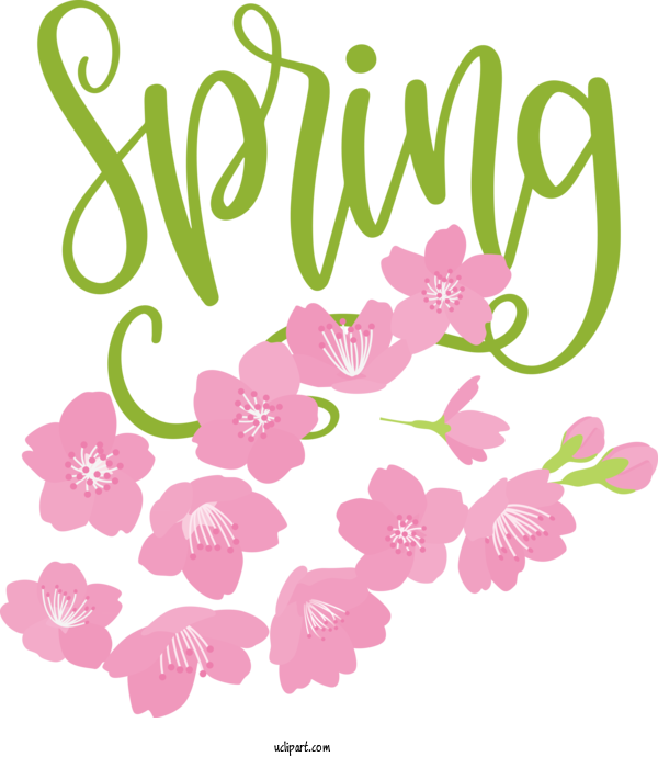 Free Nature Floral Design Design Rudolph For Spring Clipart Transparent Background