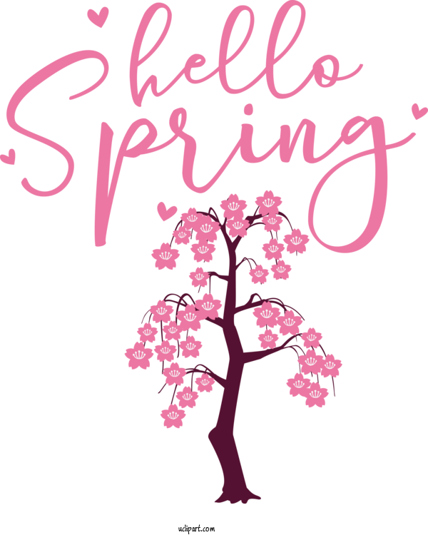 Free Nature Floral Design Sticker Flower For Spring Clipart Transparent Background
