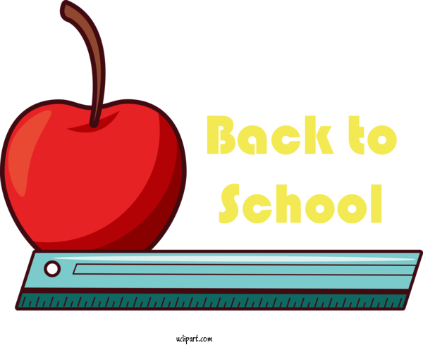 Free School Depiction Text Vector For Back To School Clipart Transparent Background