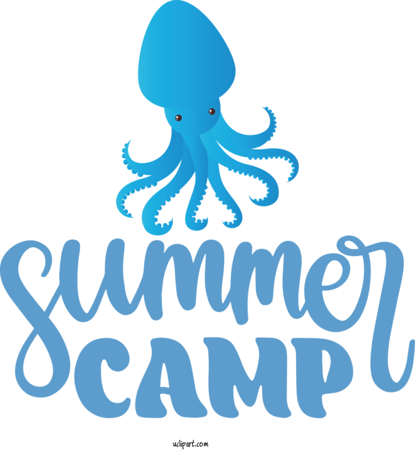 Free Activities Octopus Logo Design For Camping Clipart Transparent Background