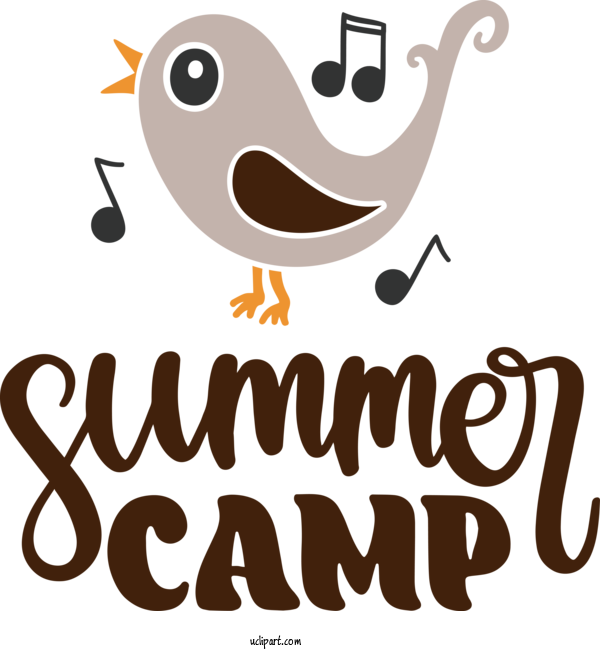 Free Activities Birds Cartoon Logo For Camping Clipart Transparent Background