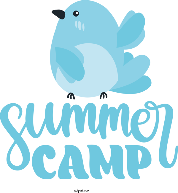 Free Activities Cartoon Flightless Bird Logo For Camping Clipart Transparent Background