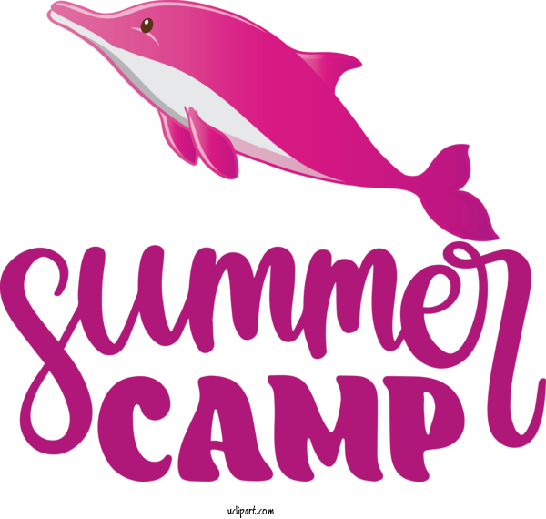 Free Activities Logo Dolphin Cartoon For Camping Clipart Transparent Background