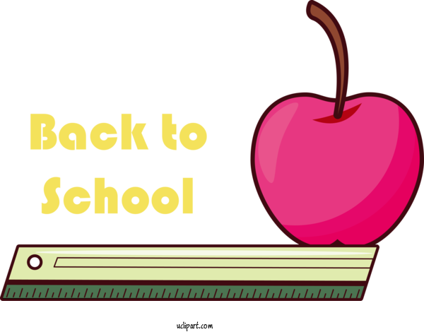 Free School Line Meter For Back To School Clipart Transparent Background