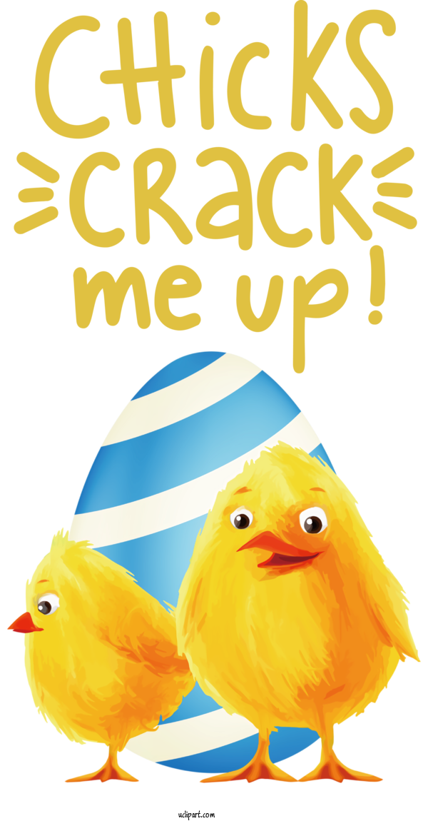 Free Holidays Birds Beak Yellow For Easter Clipart Transparent Background