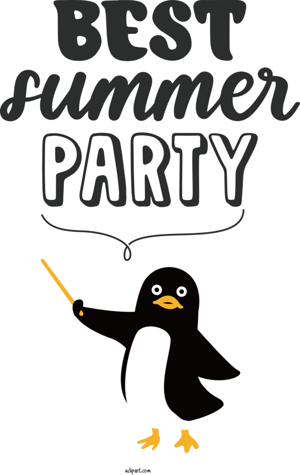 Free Nature Penguins Birds Logo For Summer Clipart Transparent Background