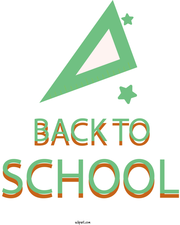 Free School Logo Line Diagram For Back To School Clipart Transparent Background