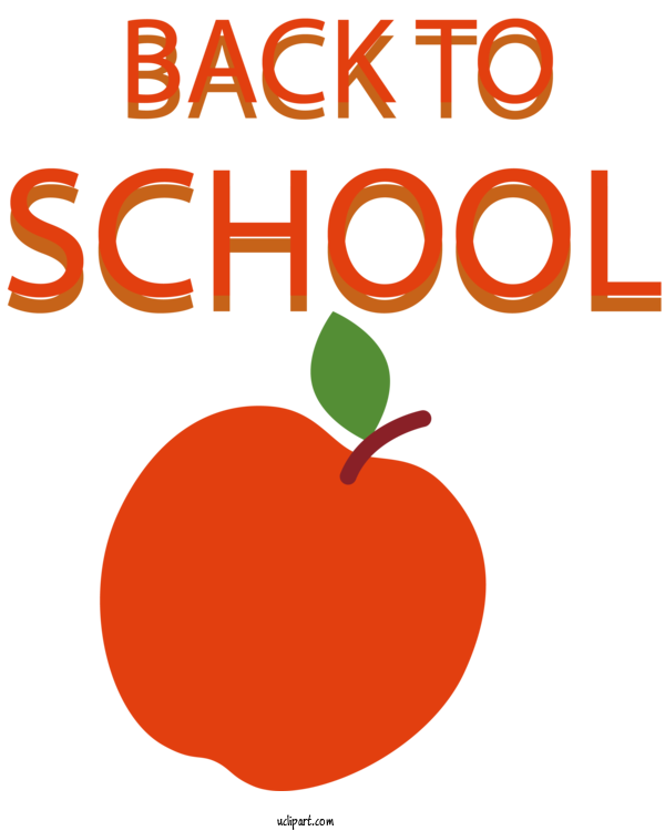 Free School Logo  Line For Back To School Clipart Transparent Background
