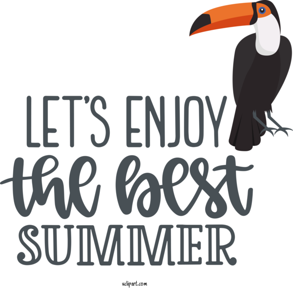 Free Nature Logo Flightless Bird Birds For Summer Clipart Transparent Background