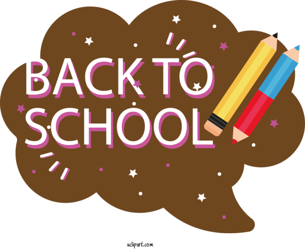 Free School Logo Cartoon Meter For Back To School Clipart Transparent Background