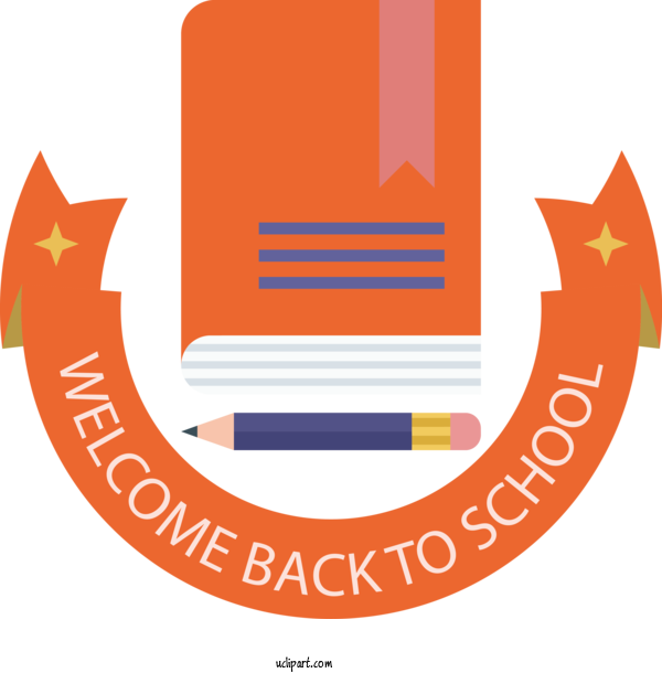 Free School Logo Symbol Line For Back To School Clipart Transparent Background