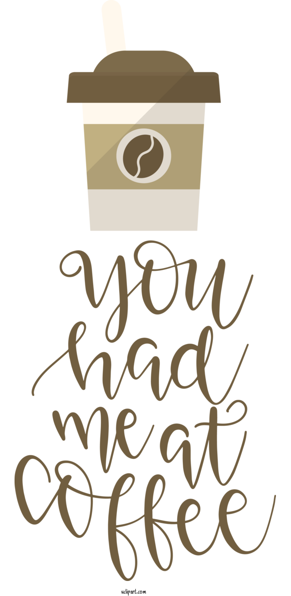 Free Drink Logo Calligraphy Design For Coffee Clipart Transparent Background