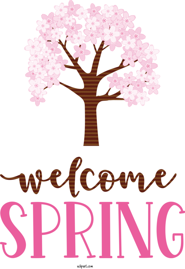 Free Nature Floral Design Logo Line For Spring Clipart Transparent Background