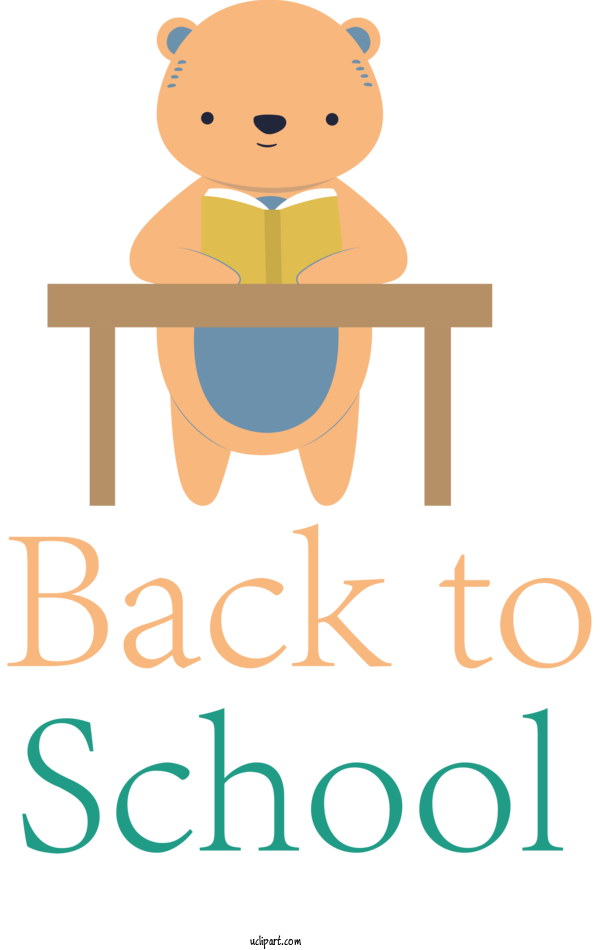 Free School Logo Cartoon Meter For Back To School Clipart Transparent Background