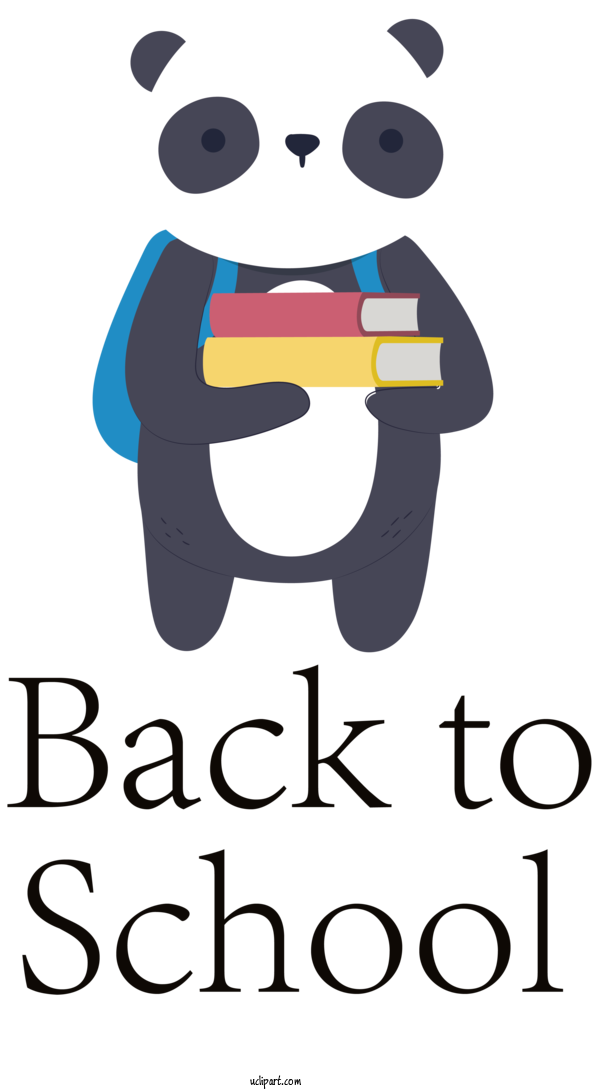 Free School Logo Cartoon Design For Back To School Clipart Transparent Background