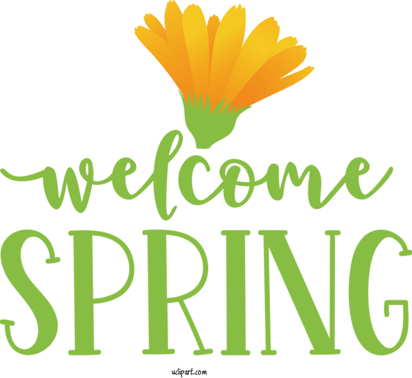 Free Nature Logo Flower Meter For Spring Clipart Transparent Background