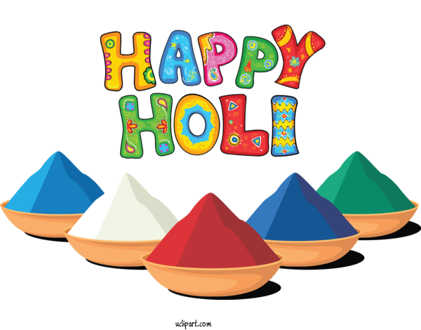 Free Holidays Party Hat Line Design For Holi Clipart Transparent Background