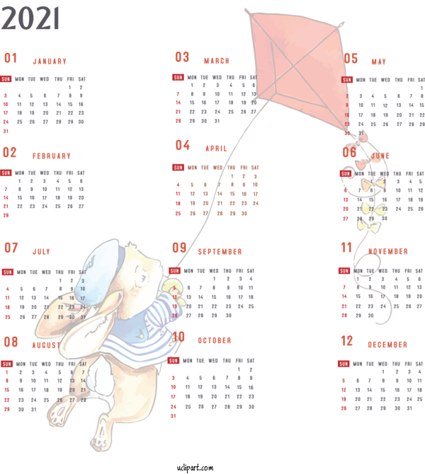 Free Life Calendar System 2012 Year For Yearly Calendar Clipart Transparent Background