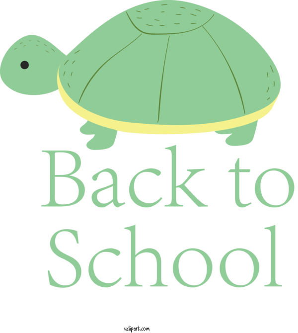 Free School Logo Design Turtles For Back To School Clipart Transparent Background