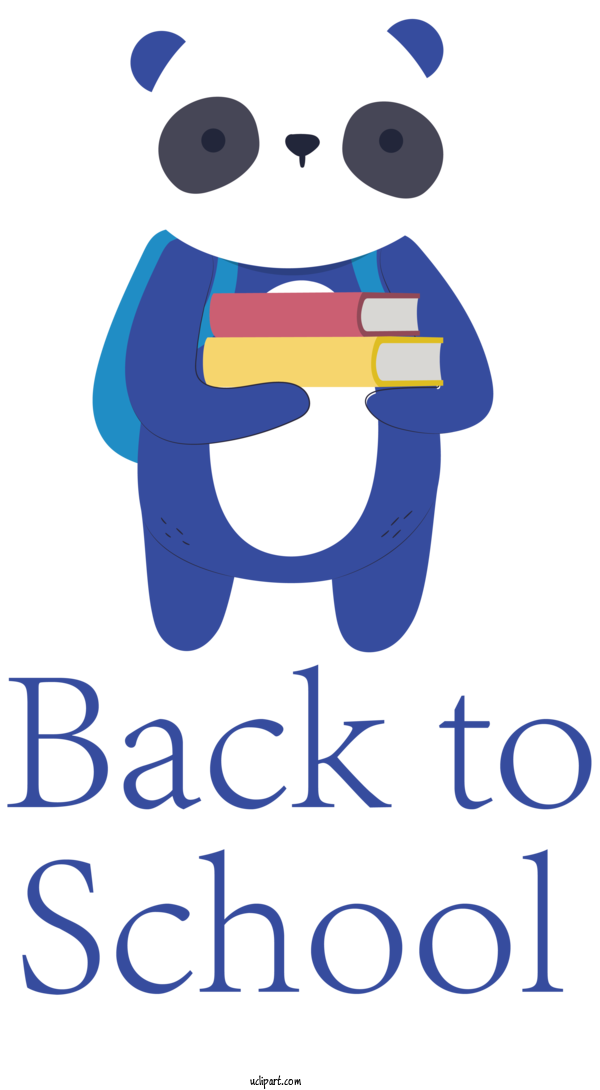 Free School Logo Cartoon Design For Back To School Clipart Transparent Background
