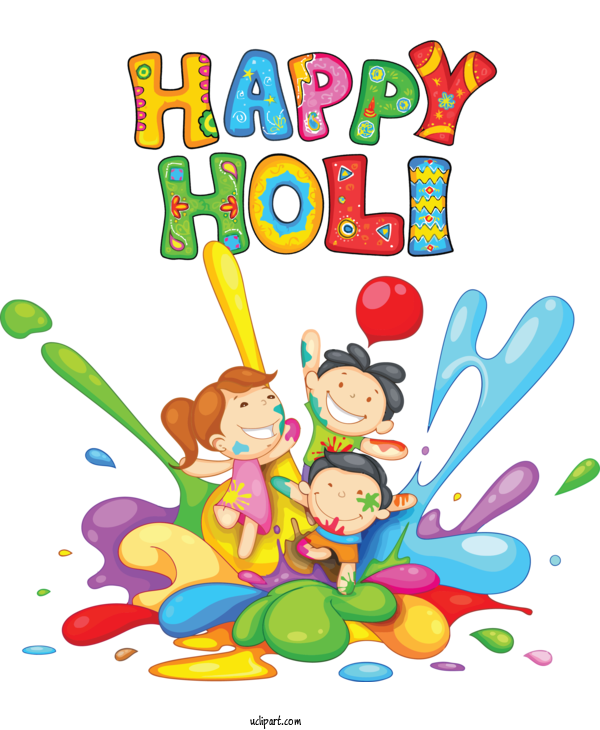 Free Holidays Holi T Shirt Naughty Krishna For Holi Clipart Transparent Background