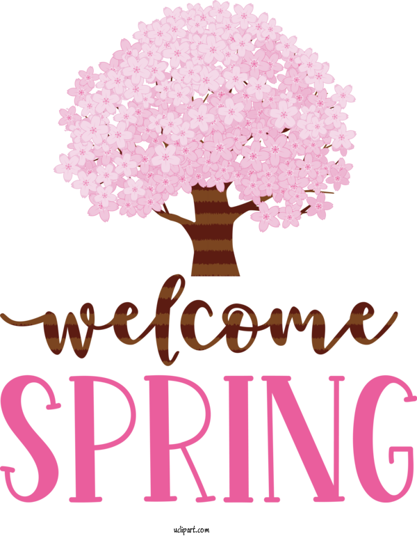 Free Nature Floral Design Meter Font For Spring Clipart Transparent Background