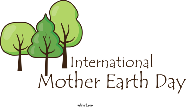 Free Holidays Flower Logo Plant Stem For International Mother Earth Day Clipart Transparent Background