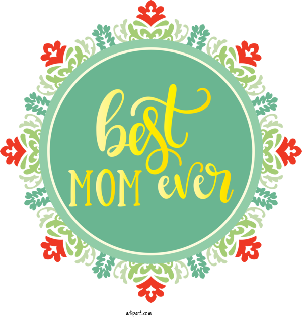 Free Holidays	 Logo Green Line For Mothers Day Clipart Transparent Background