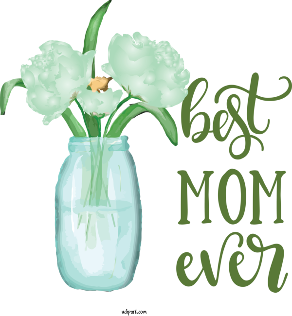 Free Holidays	 Vase Floral Design Drawing For Mothers Day Clipart Transparent Background